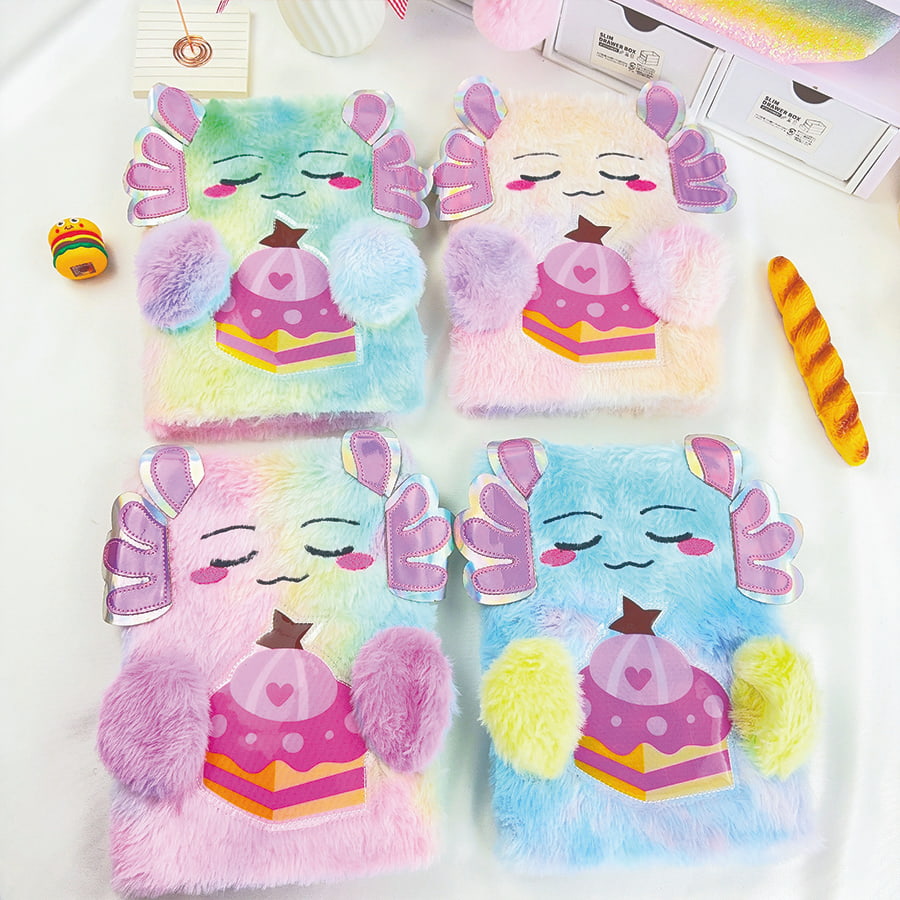 A5 สมุดบันทึกตุ๊กตาไดอารี่สัตว์ประหลาดน่ารัก A5 สมุดบันทึกตุ๊กตาไดอารี่สัตว์ประหลาดน่ารัก