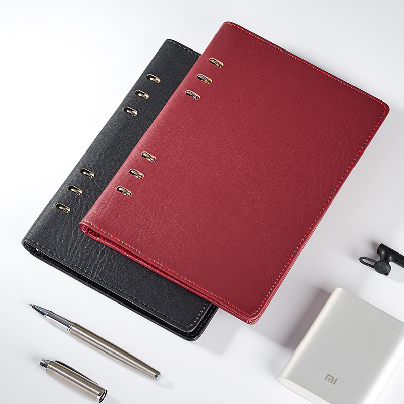 สมุดบันทึกขนาด A4 Premium Leather Compendium Portfolio