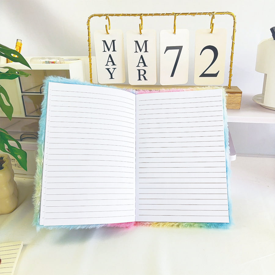 A5 สมุดบันทึกตุ๊กตาไดอารี่แมวน่ารัก