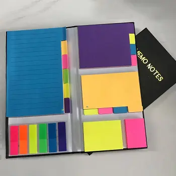 แผ่นบันทึกช่วยจำส่วนบุคคล Sticky Notes โลโก้ที่กำหนดเอง Memo Pad Sticky Notes Book Set ปรับแต่งได้ แผ่นบันทึกช่วยจำส่วนบุคคล Sticky Notes โลโก้ที่กำหนดเอง Memo Pad Sticky Notes Book Set ปรับแต่งได้