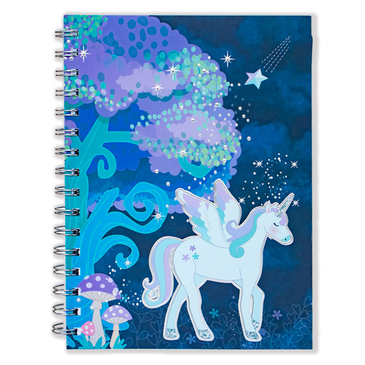 Spiral Notebook A4 ตัวอย่างฟรี